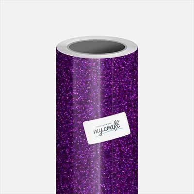 Poli-Flex Pearl Glitter Purple HTV