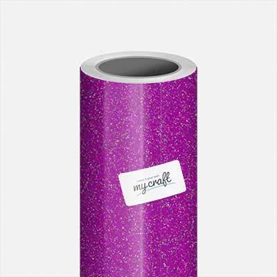 Poli-Flex Glitter Purple Gloss HTV